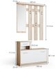 Garderobe Billy Weiß/Sonoma 25 x 191 cm Vicco Bild 3