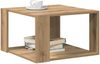 vidaXL Couchtisch Artisan-Eiche 51,5 x 51,5 x 30 cm Holzwerkstoff 869216 Bild 3