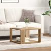 vidaXL Couchtisch Artisan-Eiche 51,5 x 51,5 x 30 cm Holzwerkstoff 869216 Bild 4