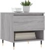 vidaXL Couchtische 2 Stk. Grau Sonoma 50x46x50 cm Holzwerkstoff 830905 Bild 3
