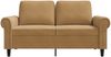 vidaXL 2-Sitzer-Sofa Braun 120 cm Samt 359526 Bild 4