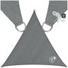 tectake Sonnensegel, (Set, 3,6 x 3,6 m), rechteckig mit UV-Schutz 50+ Bild 2