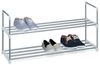 Schuhregal Metall silber Bild 1