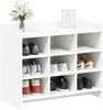 vidaXL Schuhschrank mit Speicher Weiß 85 x 39,5 x 70 cm Holzwerkstoff 8011363 Bild 2