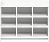 vidaXL Schuhschrank mit Speicher Weiß 85 x 39,5 x 70 cm Holzwerkstoff 8011363 Bild 3