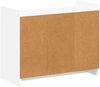vidaXL Schuhschrank mit Speicher Weiß 85 x 39,5 x 70 cm Holzwerkstoff 8011363 Bild 5