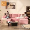 LITBIRD Ecksofa U-förmig 272 x 175 x 61 cm, modulares Oversize-Schlafsofa, montagefrei, mit Recamiere, extra tief sitzend, als Schlafsofa nutzbar Bild 4