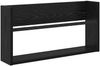 vidaXL Magazinregal 2 pcs Schwarz Eichen-Optik 60 x 12 x 30 cm 890793 Bild 5