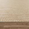 KADIMA DESIGN Teppich Unifarben Wohnzimmer schmutzabweisend Teppich Kurzflor, Rechteckig, Höhe: 4 mm, 100% Polypropylen,60x100, Beige Bild 3