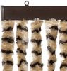 vidaXL Insektenschutz-Vorhang Beige und Braun 100x220 cm Chenille 325450 Bild 4