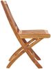 vidaXL Klappbare Gartenstühle 8 Stk. Massivholz Teak 3072806 Bild 4