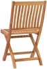 vidaXL Klappbare Gartenstühle 8 Stk. Massivholz Teak 3072806 Bild 5
