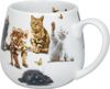 KÖNITZ 1151432933 Becher mit Sieb und Deckel 400 ml - Tea For You - Samtpfoten, Porzellan / Katzen Bild 4