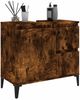 vidaXL Badschrank Räuchereiche 65x33x60 cm Holzwerkstoff 819833 Bild 5
