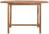 vidaXL Garten-Esstisch 110x110x75 cm Massivholz Teak 318478 Bild 2