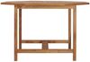 vidaXL Garten-Esstisch 110x110x75 cm Massivholz Teak 318478 Bild 3