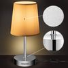 2x Tischlampe LED Lumiere 32x13x13 cm weiß Bild 3