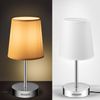 2x Tischlampe LED Lumiere 32x13x13 cm weiß Bild 5