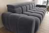 99rooms Alessio Bigsofa Velours TIFFANY Anthrazit mit Sitztiefenverstellung Lieferung Wohnung Bild 4