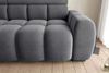 99rooms Alessio Bigsofa Velours TIFFANY Anthrazit mit Sitztiefenverstellung Lieferung Wohnung Bild 5