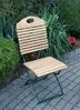 Klappstuhl Holzstuhl Gartenstuhl Stuhl 2er Set, Dunkel Grün Bild 2