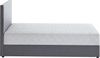 Atlantic Home Collection Stauraumbett Benita, mit Taschenfederkern 120x200 cm Hellgrau Bild 4