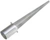 vidaXL Erdspieße 2 Stk. Silbern 10x76 cm Verzinkter Stahl 145431 Bild 3