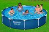 Steel Pro™ Frame Pool Set mit Filterpumpe Ø 366 x 76 cm, dunkelblau, rund Bild 2