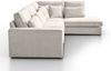 Beautysofa Ecksofa mit dekorativen Kissen PARMA, im modernes Design, klassische Polsterecke inklusive Wellenfedern Bild 3