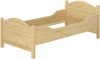 Seniorenbett Komforthöhe Überlänge 90x220 Massivholzbett Matratze Rollrost 60.40-09-220 M Bild 4