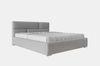 99rooms Narcisa Polsterbett Kunstleder SOFT Grau 180x200 cm mit Bettkasten Bild 2