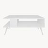 Couchtisch Lycksele 40x90x45 cm Weiß [en. casa] Bild 4