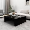 vidaXL Couchtisch Schwarz 100x100x35 cm Holzwerkstoff 808568 Bild 3