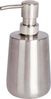 WENKO SOLID Seifenspender 245 ml, Silber, Edelstahl rostfrei Bild 2
