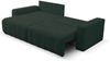 Selsey 'Maillo' Ecksofa mit Schlaffunktion & Bettkasten, Cord, Universal, Dunkelgrün Bild 3
