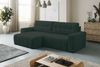 Selsey 'Maillo' Ecksofa mit Schlaffunktion & Bettkasten, Cord, Universal, Dunkelgrün Bild 2