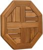 vidaXL Tischplatte 40x40x2,5 cm Achteckig Massivholz Teak 366662 Bild 3