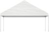 vidaXL Pavillon mit Dach Weiß 6,69x5,88x3,75 m Polyethylen 3155519 Bild 3