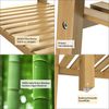 Casaria Standregal Bad Badregal Holz Bambus 4 Etagen Bild 4
