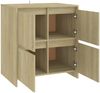 Sideboard Sonoma-Eiche 70 x 41 x 75 cm Holzwerkstoff [809767] Bild 5