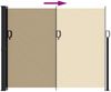 vidaXL Seitenmarkise Ausziehbar Beige 160x600 cm 4004525 Bild 5