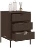 vidaXL Gartenschrank Braun 55x59x80 cm Poly Rattan 365552 Bild 5