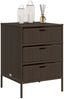 vidaXL Gartenschrank Braun 55x59x80 cm Poly Rattan 365552 Bild 4