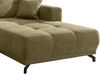 Polsterecke >Renard< elektr. Sitztiefenverstellung, Cord grau-braun - 177x80x246cm (BxHxT) Bild 5