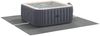 vidaXL Bodenfolie für Pools 1 274 x 274 x 0,1 cm Quadratisch Hellgrau 42009101 Bild 3