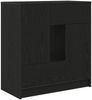 vidaXL Sideboard mit Schubladen und Türen Schwarz Eichen-Optik 861842 Bild 2