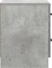 vidaXL Nachttisch Betongrau 43 x 34,5 x 44,5 cm Holzwerkstoff 895681 Bild 5