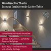 LED Wandleuchte Tharin IP44 3000K 120x250mm 2x3,7W Weiß Bild 2
