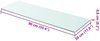 vidaXL Regalböden 2 Stk. Glas Transparent 90x30 cm 3051581 Bild 4