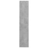 vidaXL Wand-Schuhschrank Betongrau 60x18x90 cm Holzwerkstoff 806767 Bild 5
